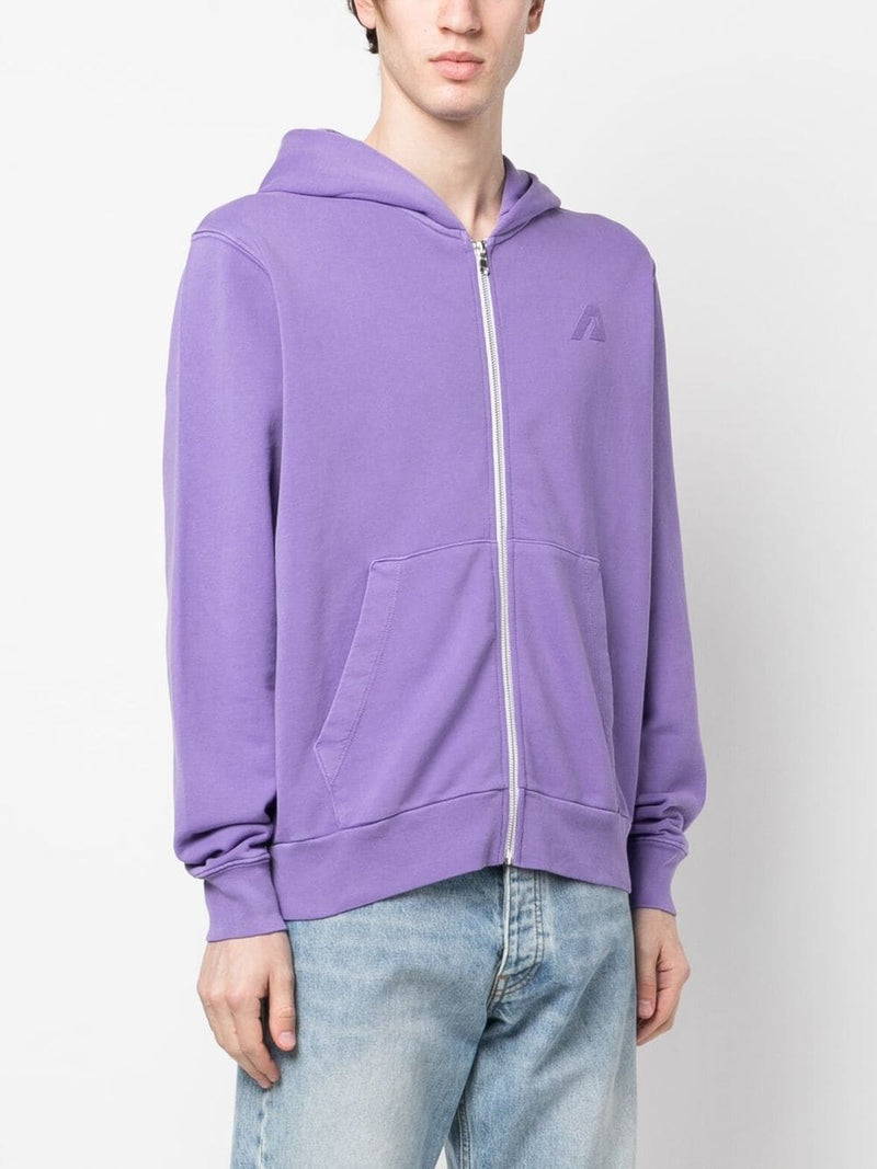 Autry Logo cotton hoodie | Urbalenti™ NYC