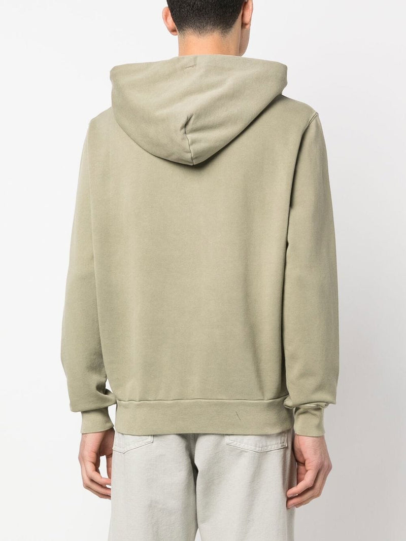 Autry Logo cotton hoodie | Urbalenti™ NYC
