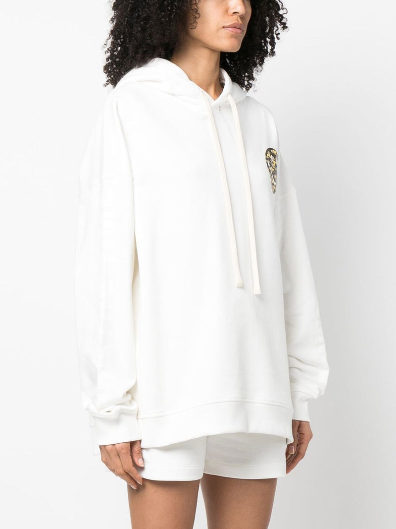 Joshua Sanders Joshua Sanders Smiley logo cotton hoodie