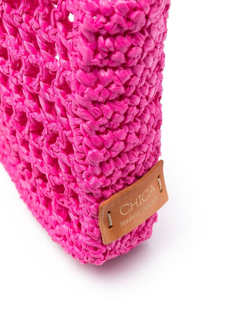 Chica Chica straw handbag
