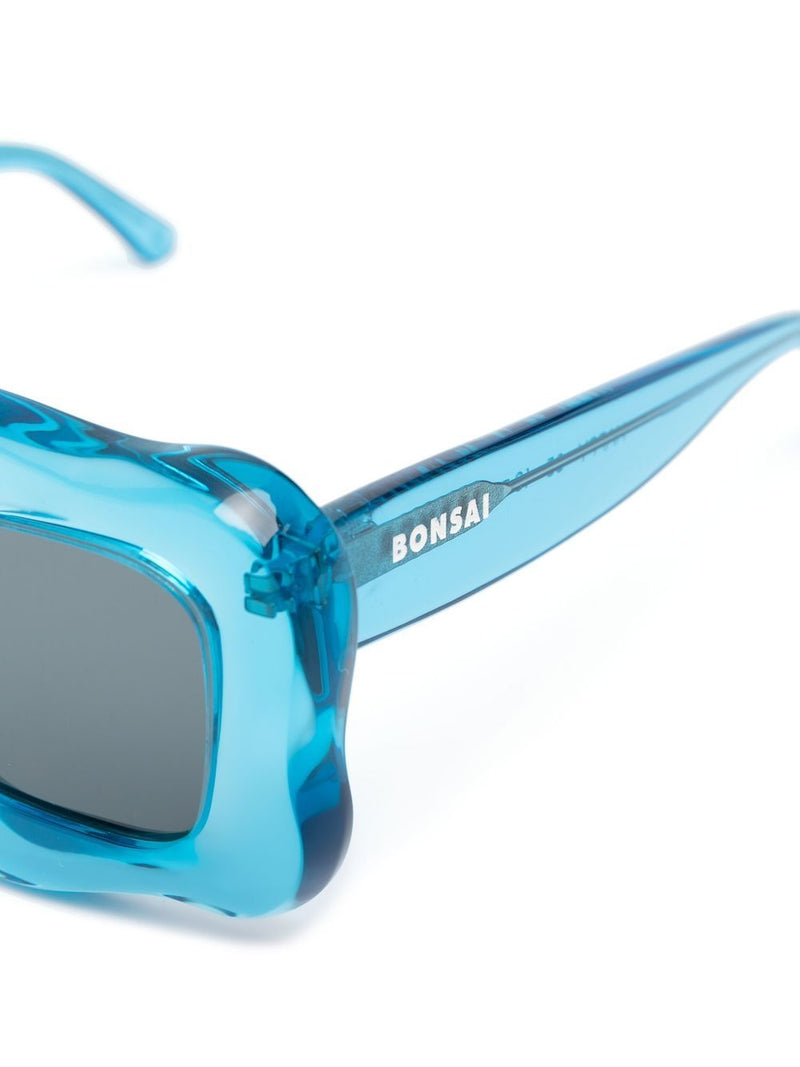 Bonsai Bonsai oversized curved-frame sunglasses