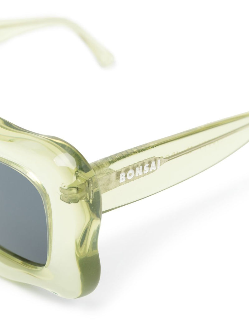 Bonsai Bonsai oversized curved-frame sunglasses