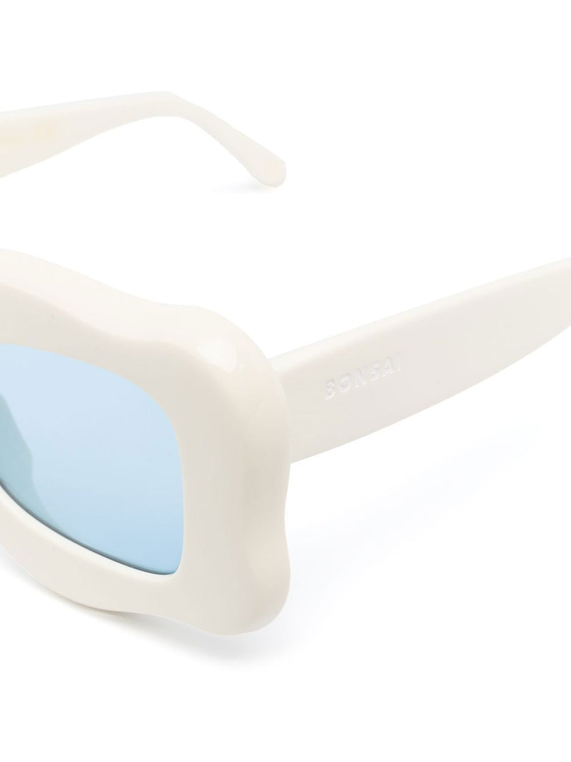 Bonsai Bonsai oversized curved-frame sunglasses