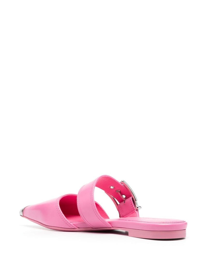 Alexander McQueen flat mules | Urbalenti™ NYC