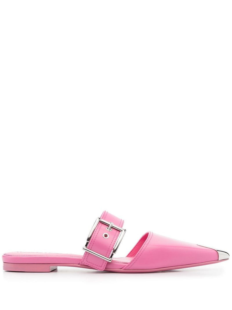 Alexander McQueen flat mules | Urbalenti™ NYC