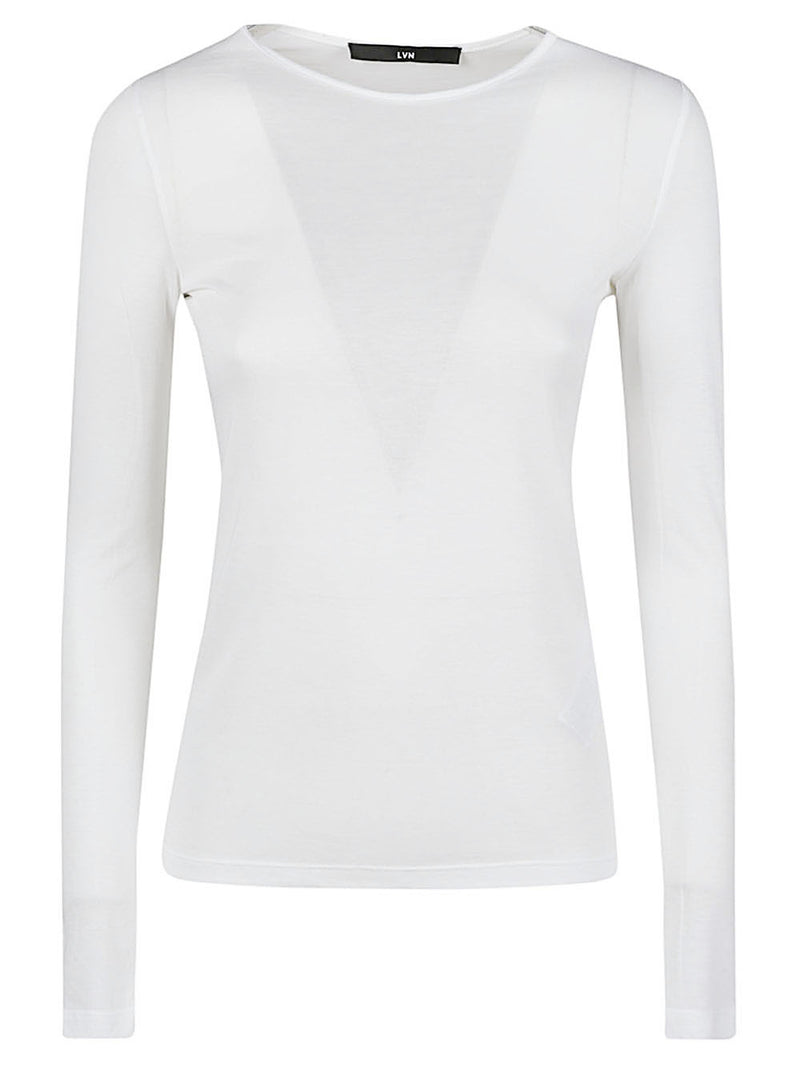 Liviana Conti Liviana Conti Long sleeve cotton blend t-shirt