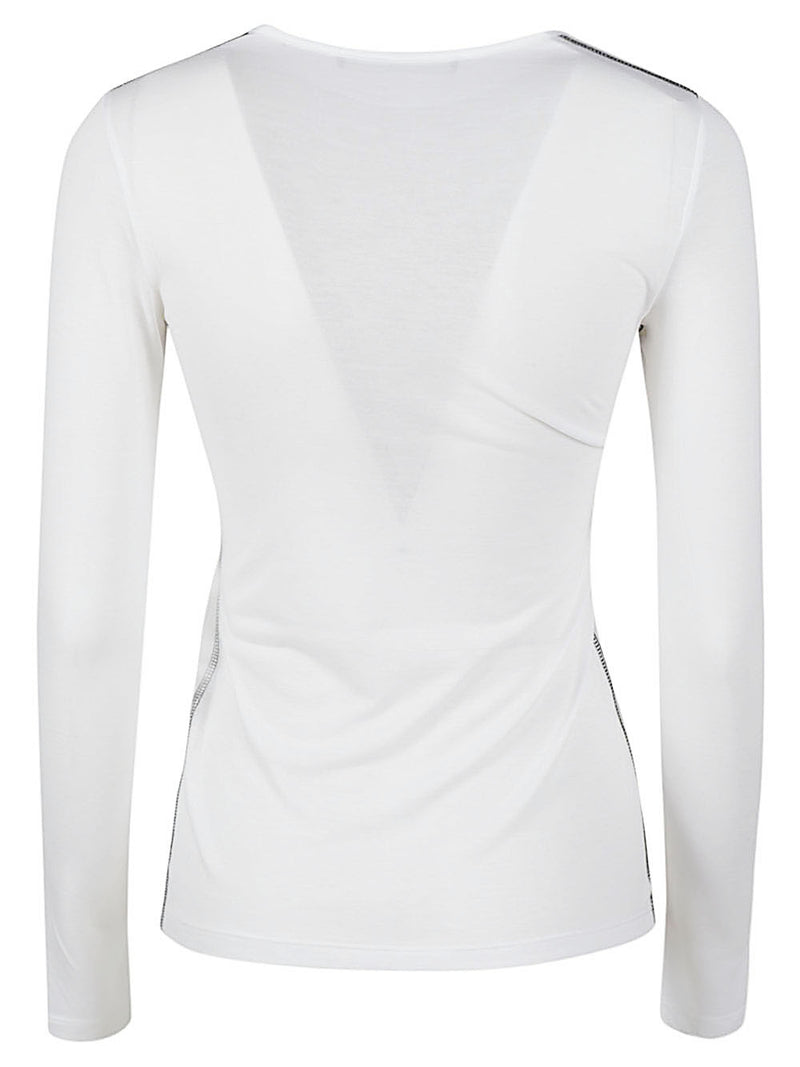 Liviana Conti Liviana Conti Long sleeve cotton blend t-shirt