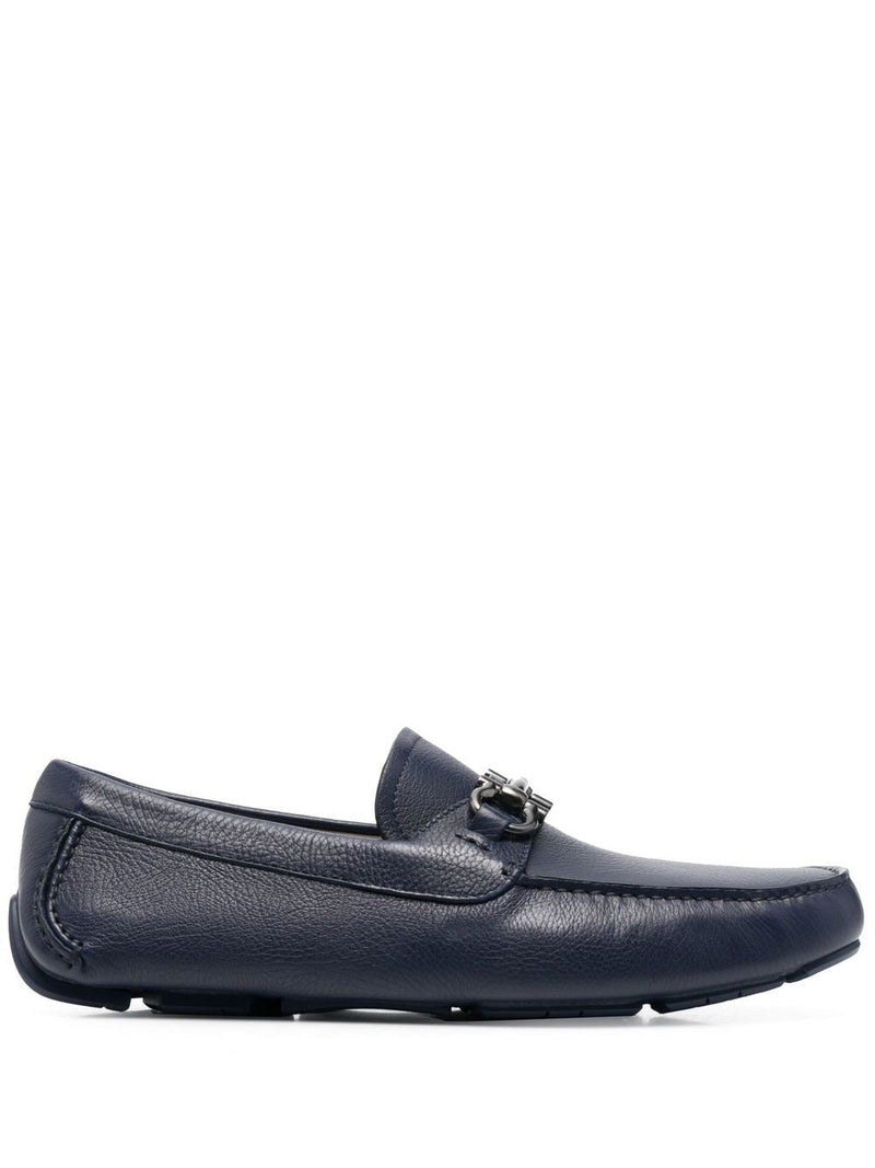 Ferragamo Gancini-buckle loafers | Urbalenti™ NYC