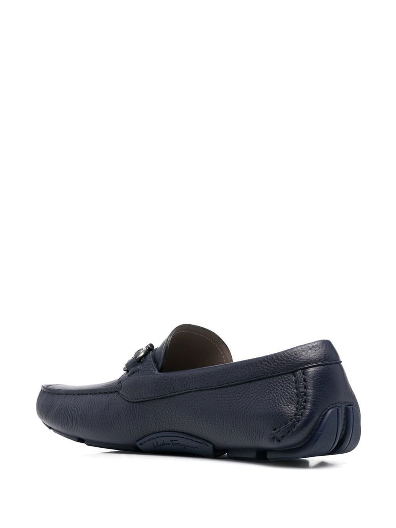 Ferragamo Gancini-buckle loafers | Urbalenti™ NYC