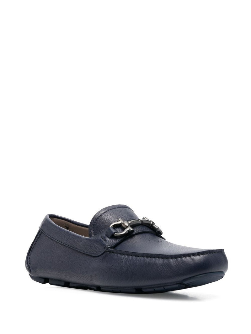Ferragamo Gancini-buckle loafers | Urbalenti™ NYC