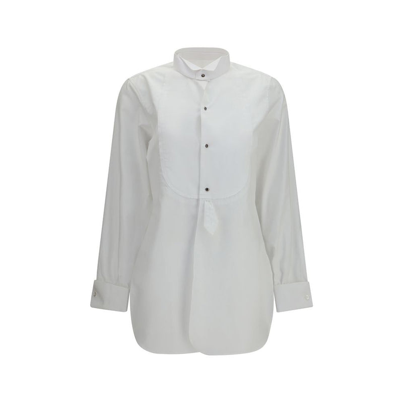 Maison Margiela White Cotton Dress Shirt