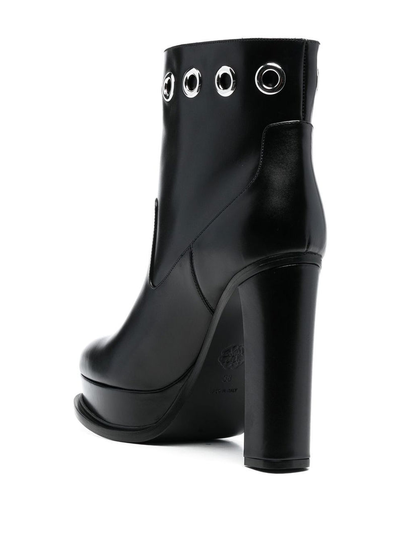 Alexander McQueen heeles boots | Urbalenti™ NYC