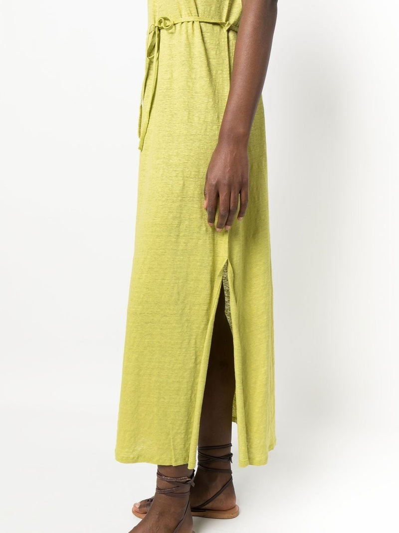 Majestic Majestic Linen blend long dress