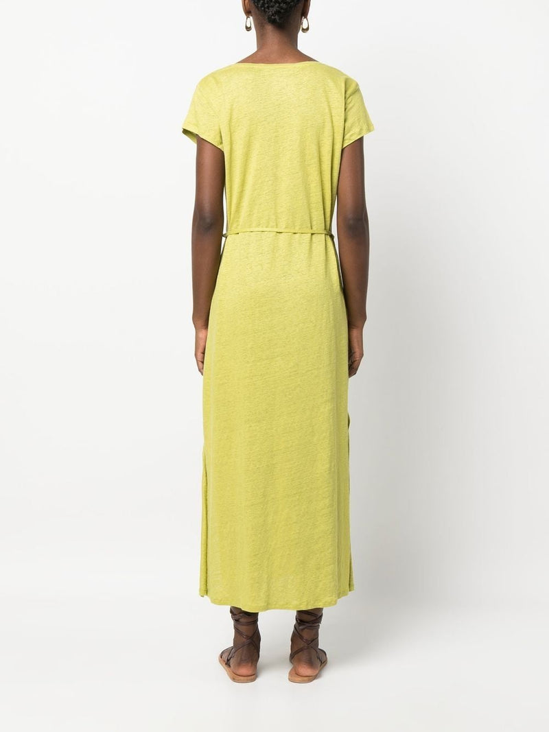 Majestic Majestic Linen blend long dress