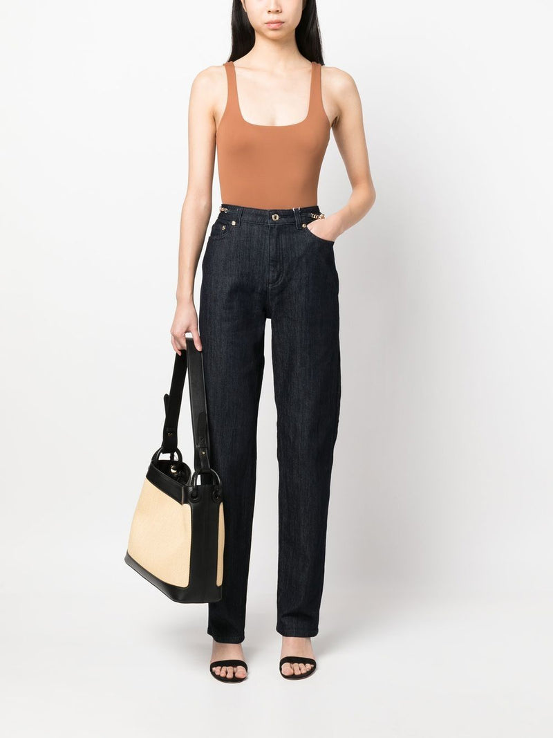 MMK Mmk Cropped denim jeans