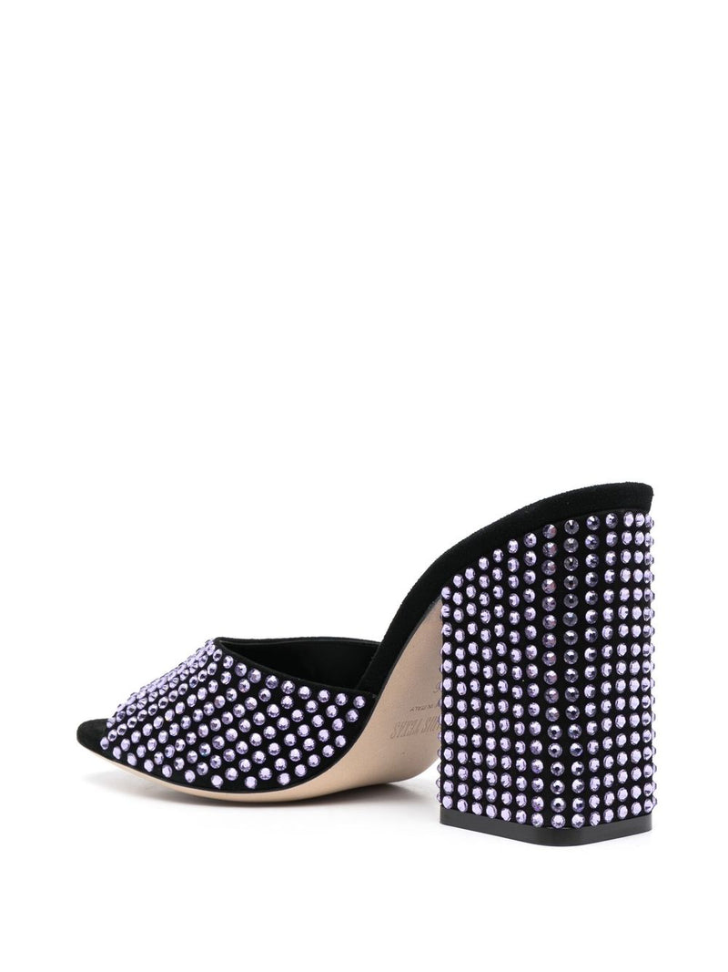 Paris Texas Holly Anja crystal-embellished sandals. | Urbalenti™ NYC