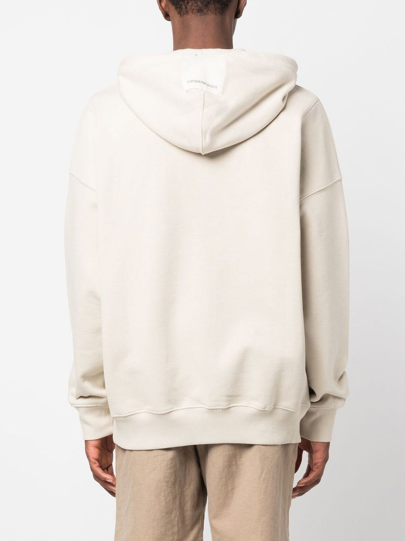 Emporio Armani cotton hoodie with logo - Style I1JSFZ0136 | Urbalenti |... | Urbalenti™ NYC