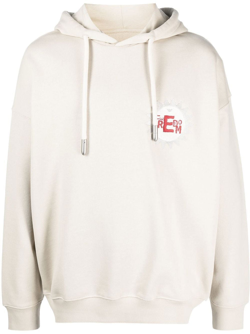 Emporio Armani cotton hoodie with logo - Style I1JSFZ0136 | Urbalenti |... | Urbalenti™ NYC