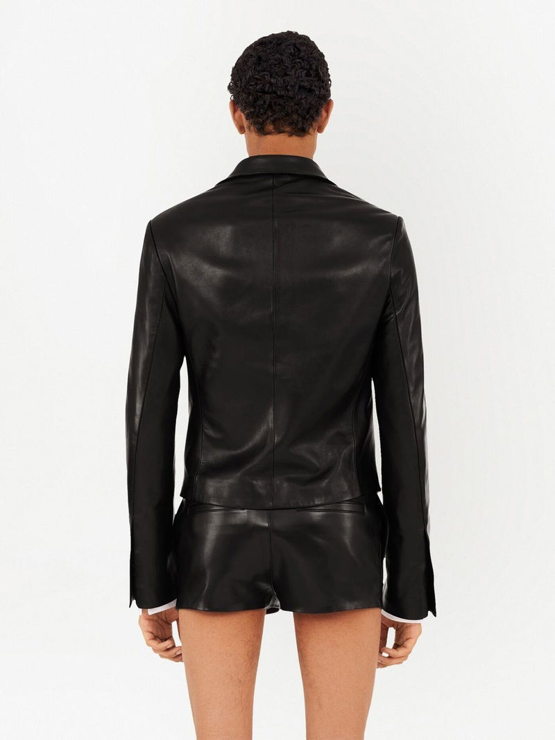 Ferragamo Leather jacket | Urbalenti™ NYC