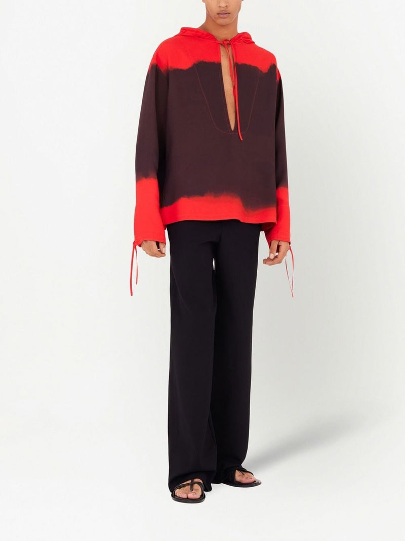 Ferragamo Printed oversized kaftan | Urbalenti™ NYC