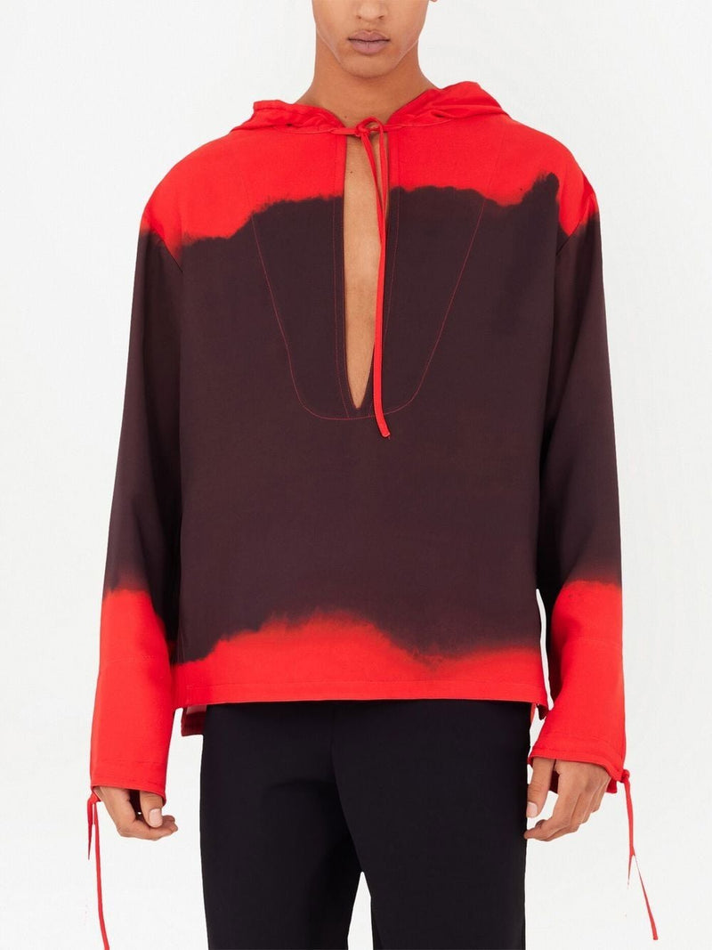 Ferragamo Printed oversized kaftan | Urbalenti™ NYC