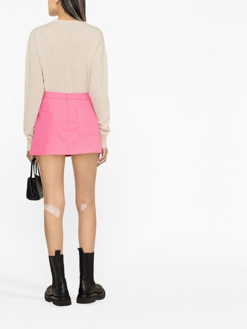 Palm Angels Cotton mini skirt | Urbalenti™ NYC