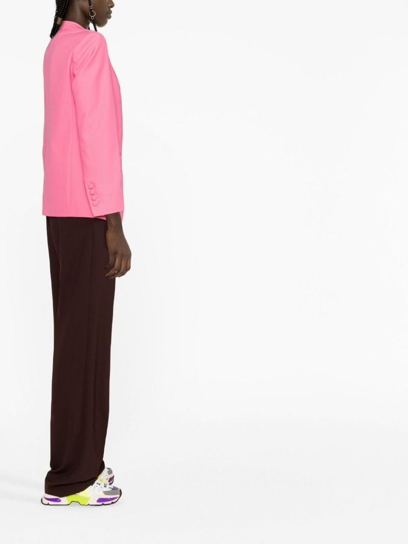 Palm Angels Cotton single-breasted blazer jacket - Style FAB0013210 | Ur... | Urbalenti™ NYC