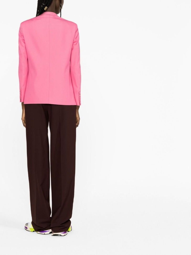 Palm Angels Cotton single-breasted blazer jacket - Style FAB0013210 | Ur... | Urbalenti™ NYC