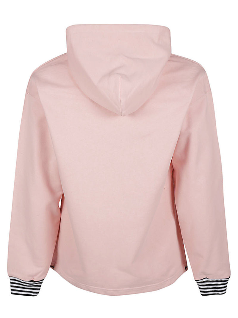 Iuter Iuter Printed cotton hoodie
