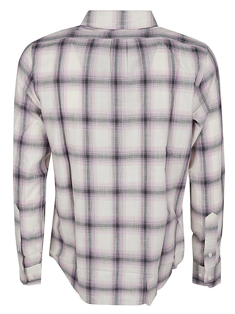 Lee Lee long-sleeve plaid shirt