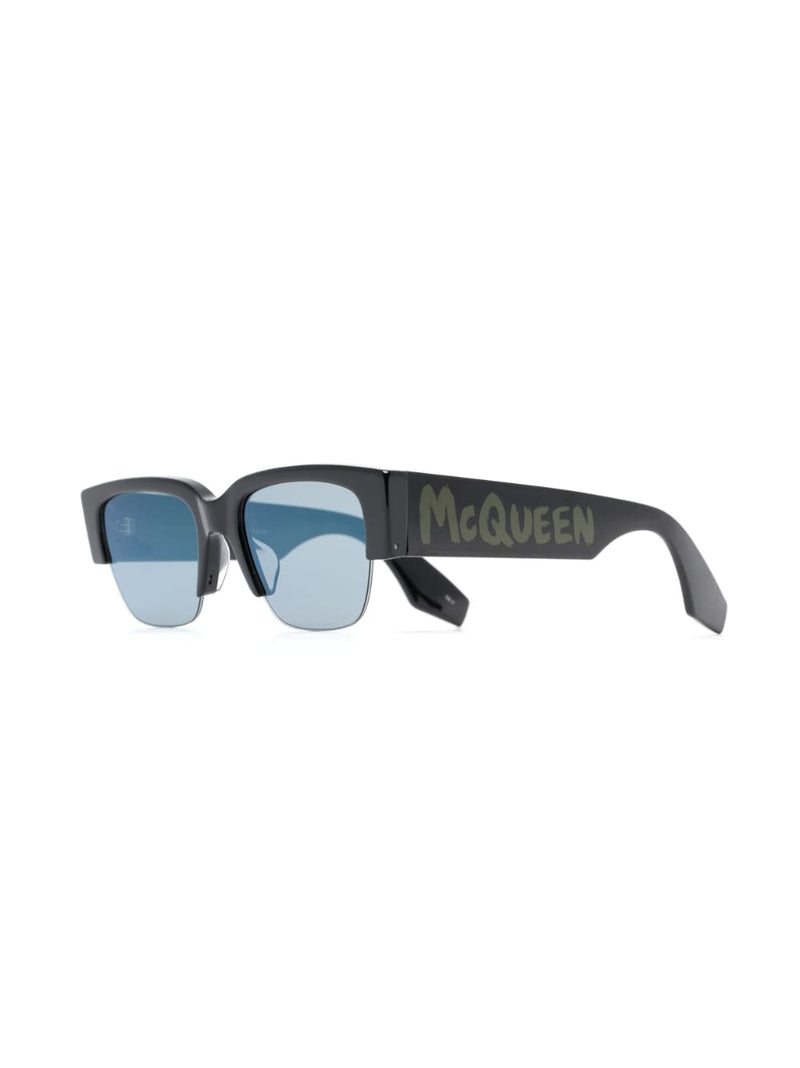 Alexander McQueen Graffiti sunglasses | Urbalenti™ NYC
