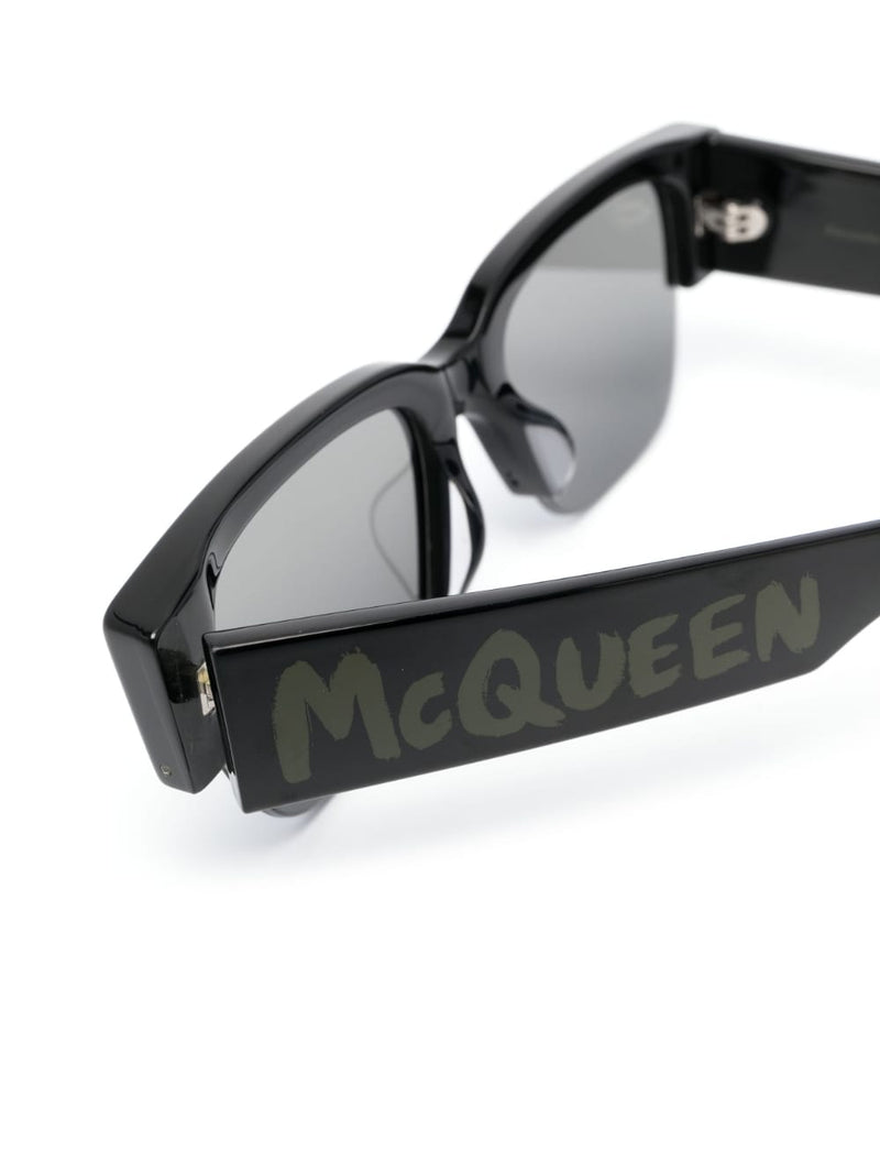 Alexander McQueen Graffiti sunglasses | Urbalenti™ NYC