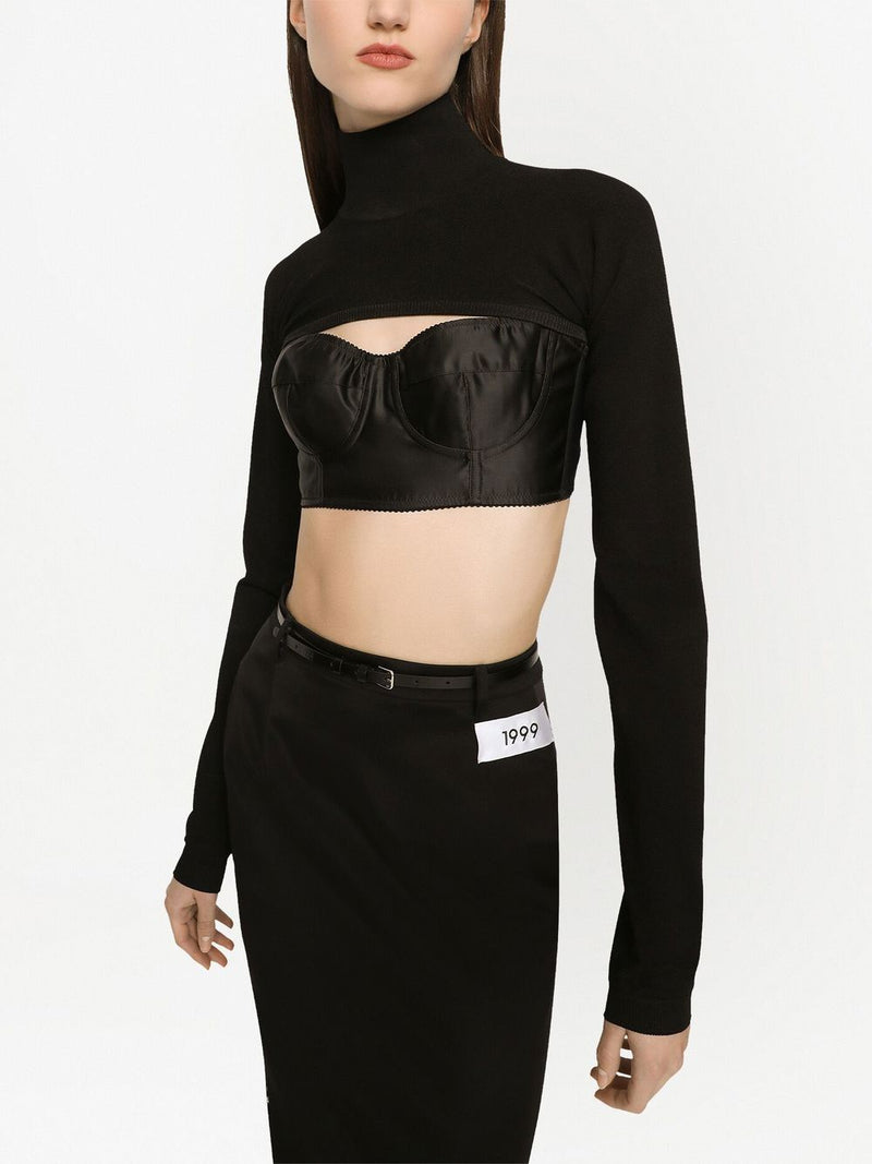 Dolce & Gabbana turtleneck shrug | Urbalenti™ NYC