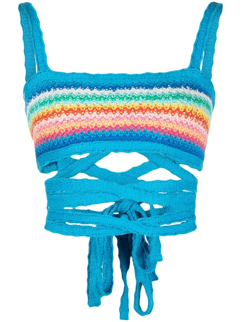 Alanui Alanui Over the rainbow top