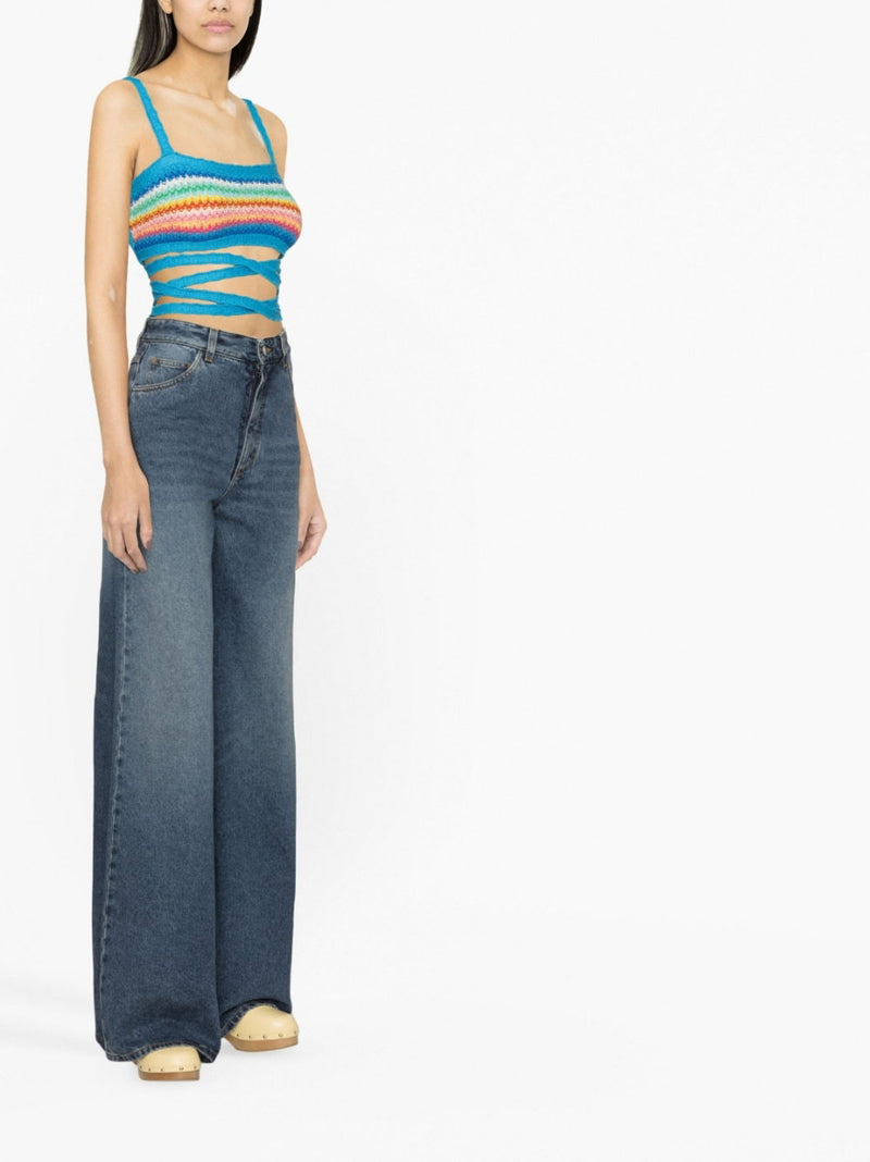 Alanui Alanui Over the rainbow top