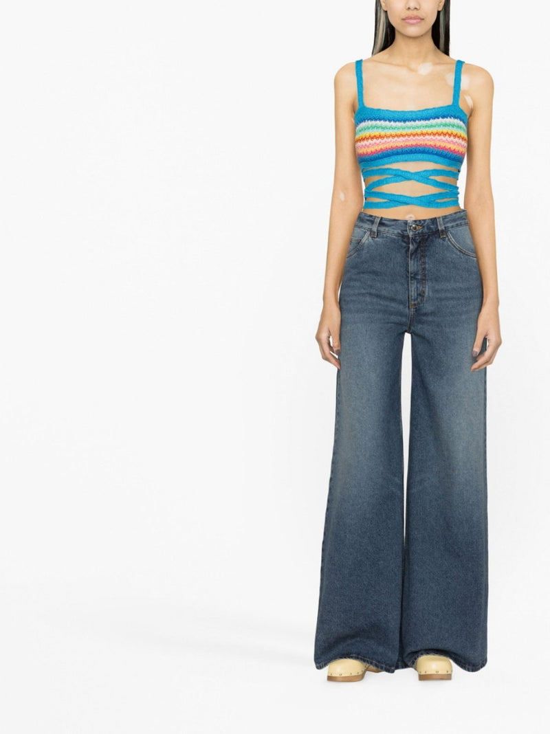 Alanui Alanui Over the rainbow top
