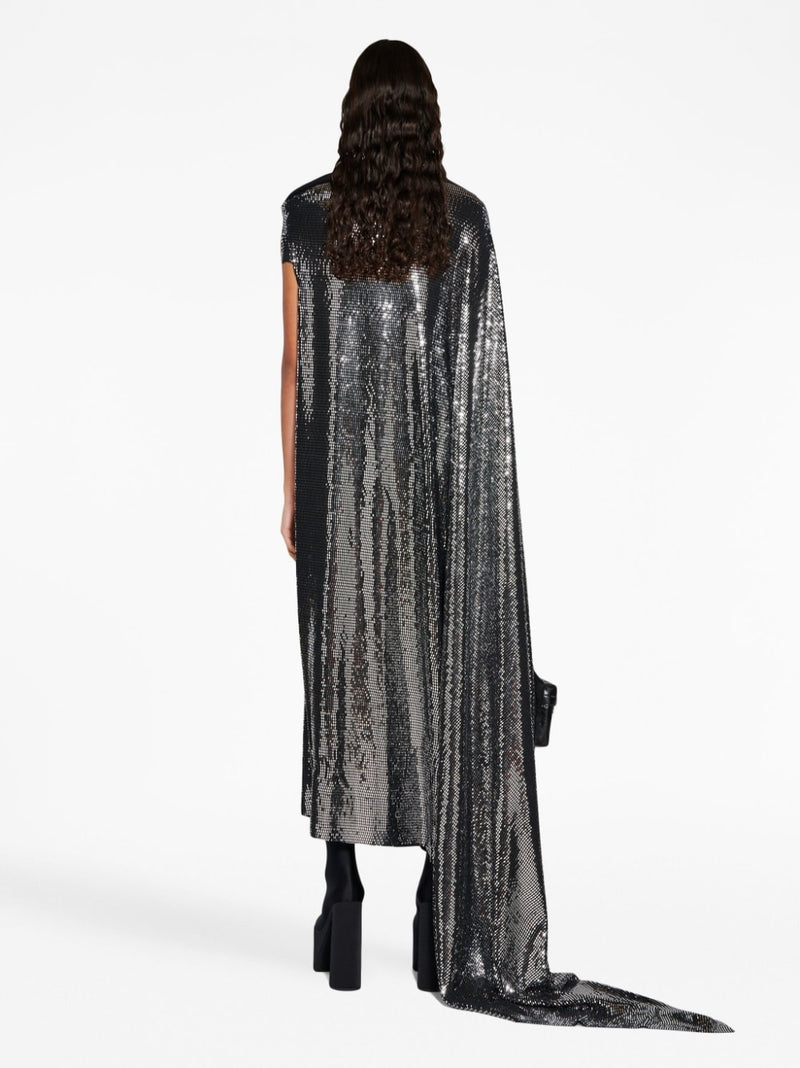 Balenciaga Metallic Effect Midi Dress | Urbalenti™ NYC