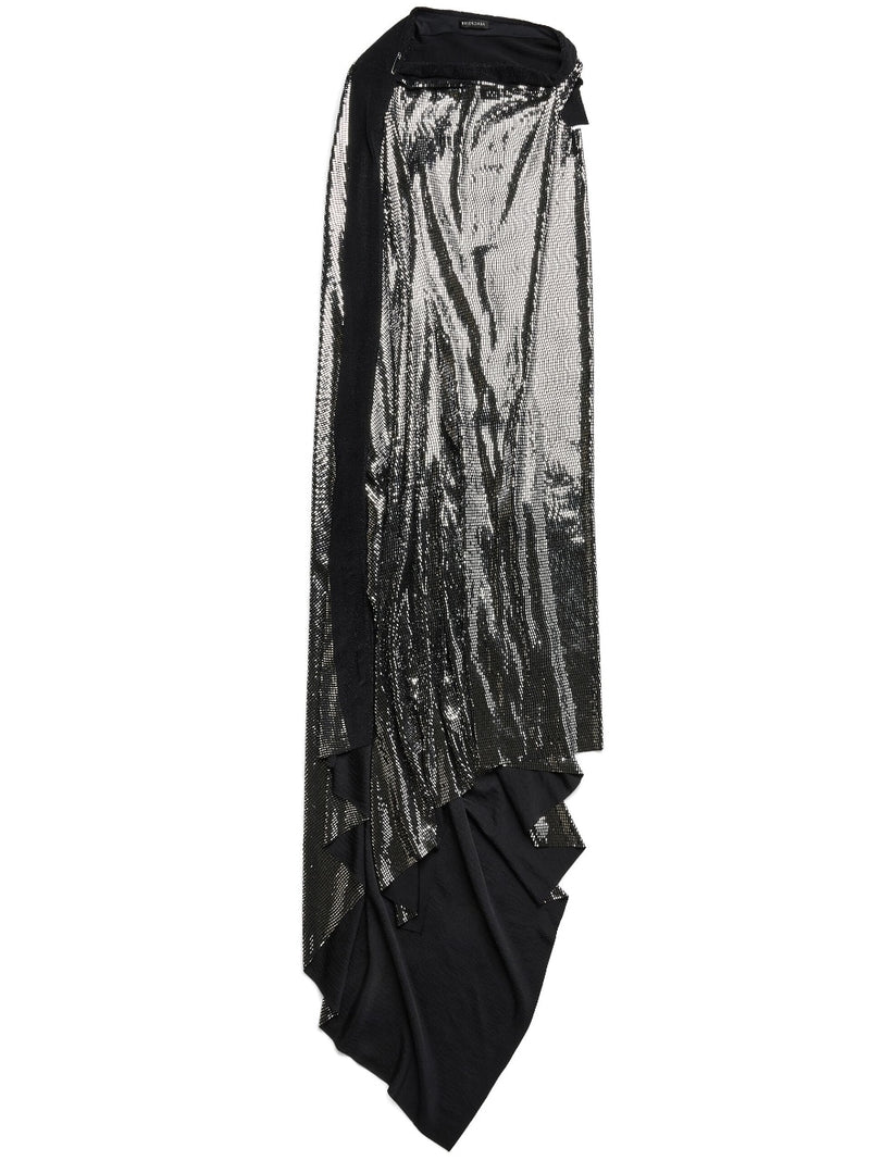Balenciaga Metallic Effect Midi Dress | Urbalenti™ NYC