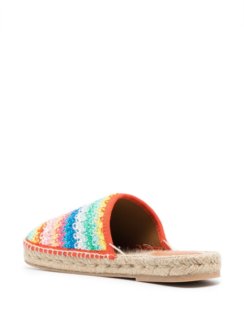 Alanui Alanui Over The Rainbow espadrilles