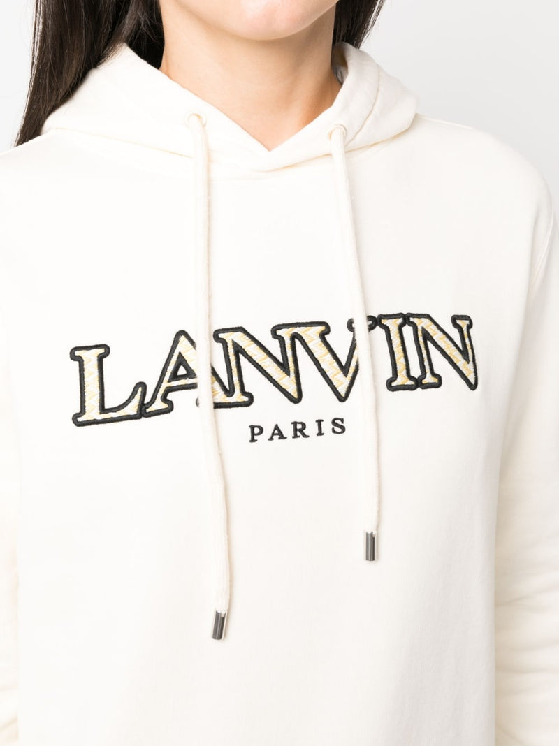 Lanvin Lanvin Logo cotton hoodie