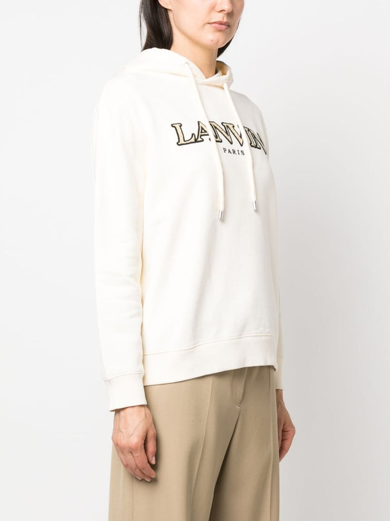 Lanvin Lanvin Logo cotton hoodie