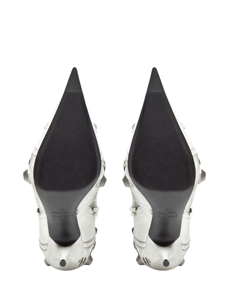 Balenciaga cagole leather boots | Urbalenti™ NYC