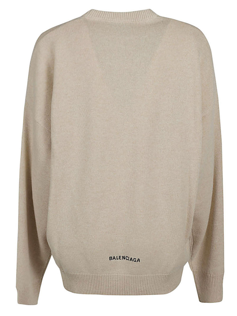 Balenciaga wool blend sweater | Urbalenti™ NYC