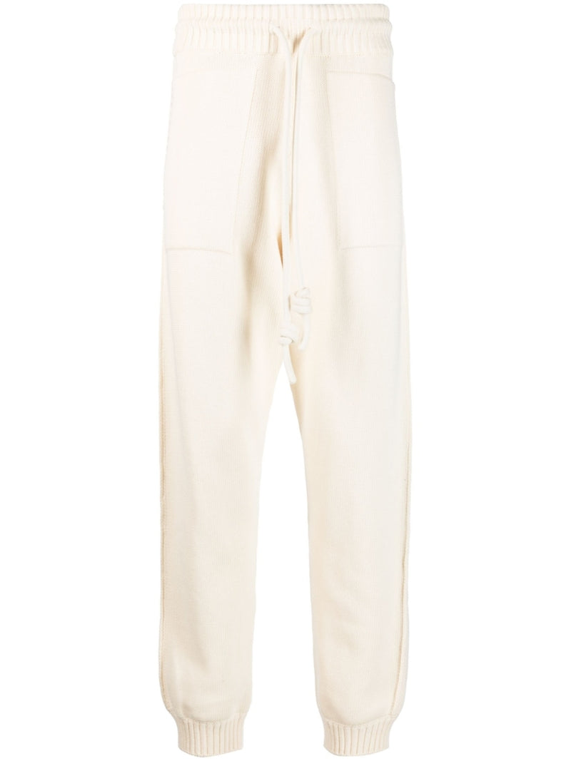 Off White Diag-stripe knitted track pants | Urbalenti™ NYC