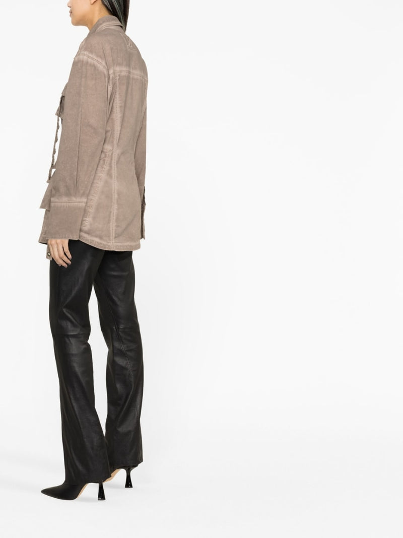 Blumarine Blumarine Pocketed denim jacket