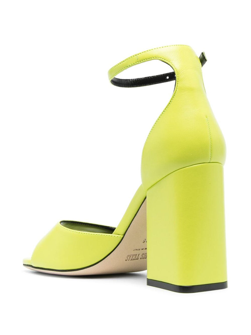 Paris Texas Fiona 100mm block-heel sandals | Urbalenti™ NYC