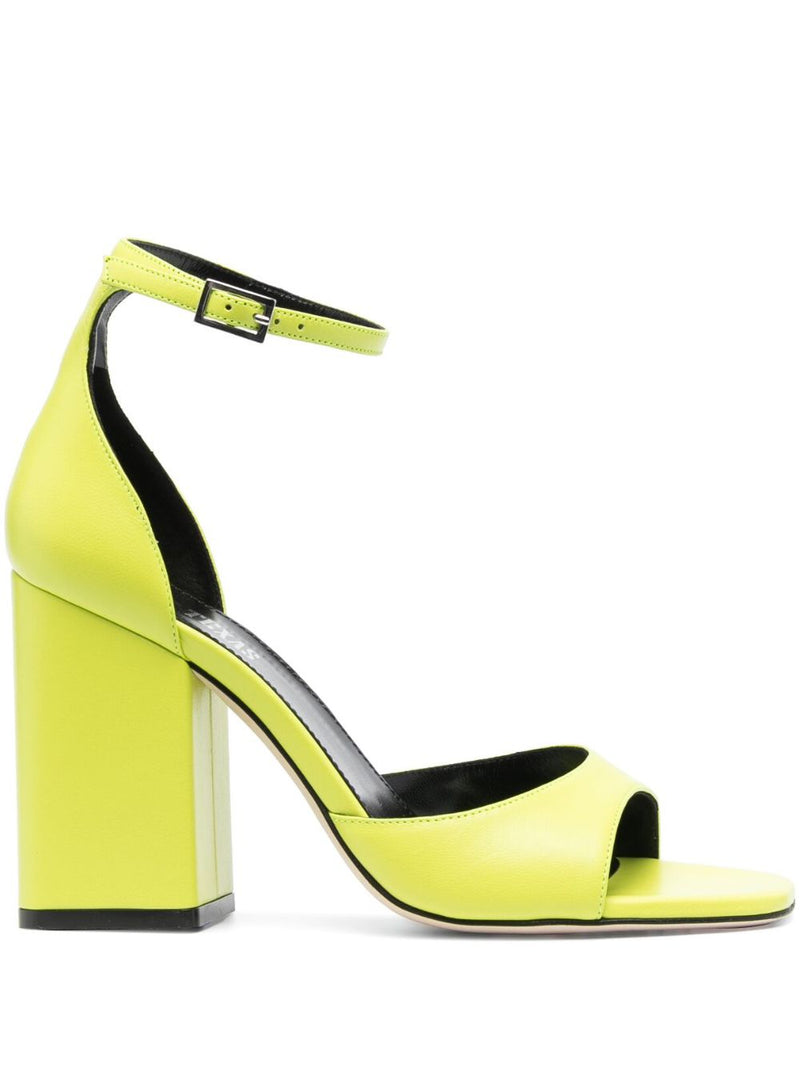 Paris Texas Fiona 100mm block-heel sandals | Urbalenti™ NYC