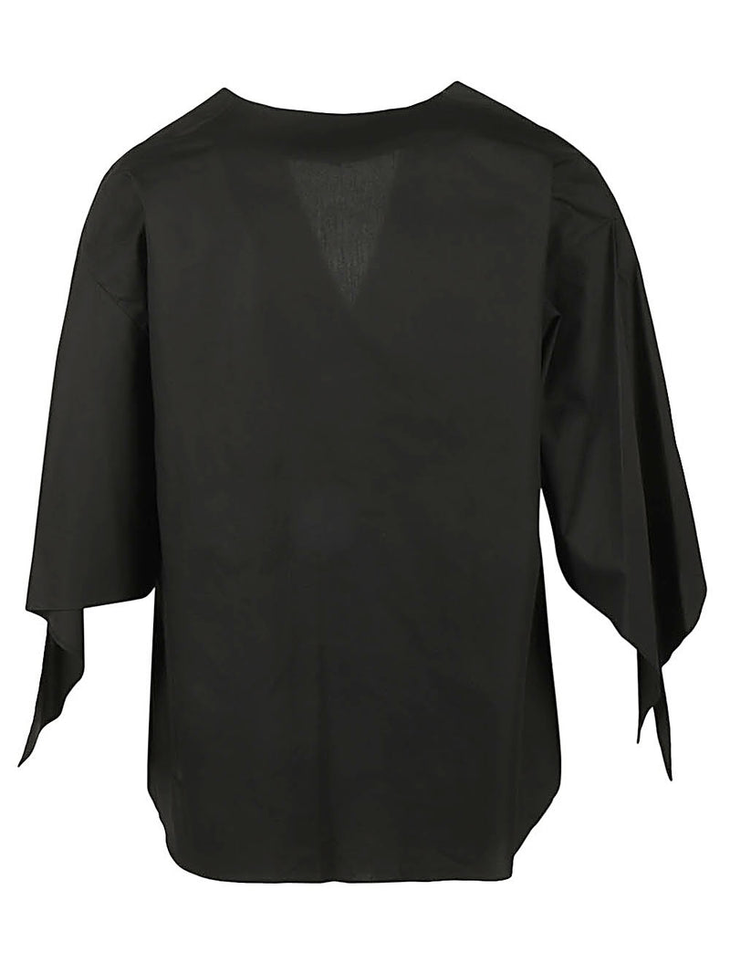Psophia Psophia Cotton v-neck top