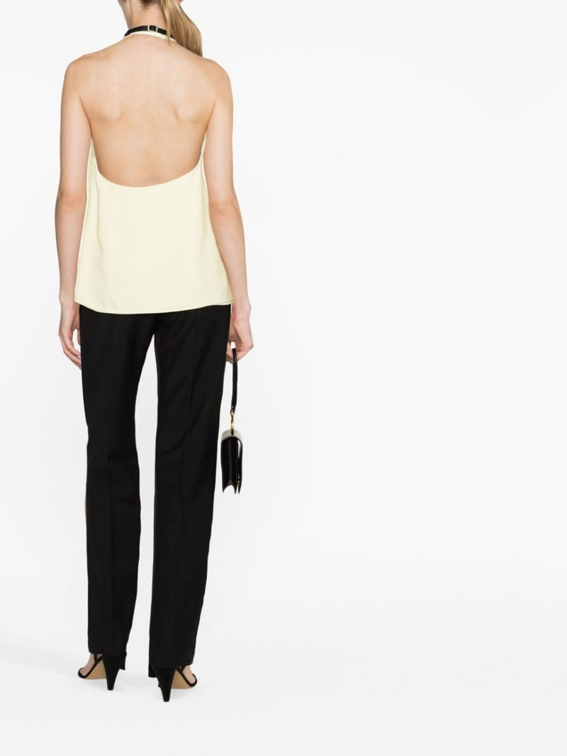 Jil Sander Halterneck open-back top | Urbalenti™ NYC