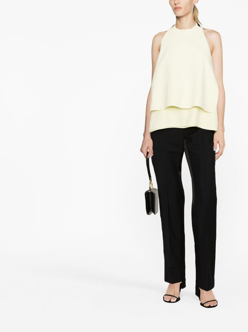 Jil Sander Halterneck open-back top | Urbalenti™ NYC